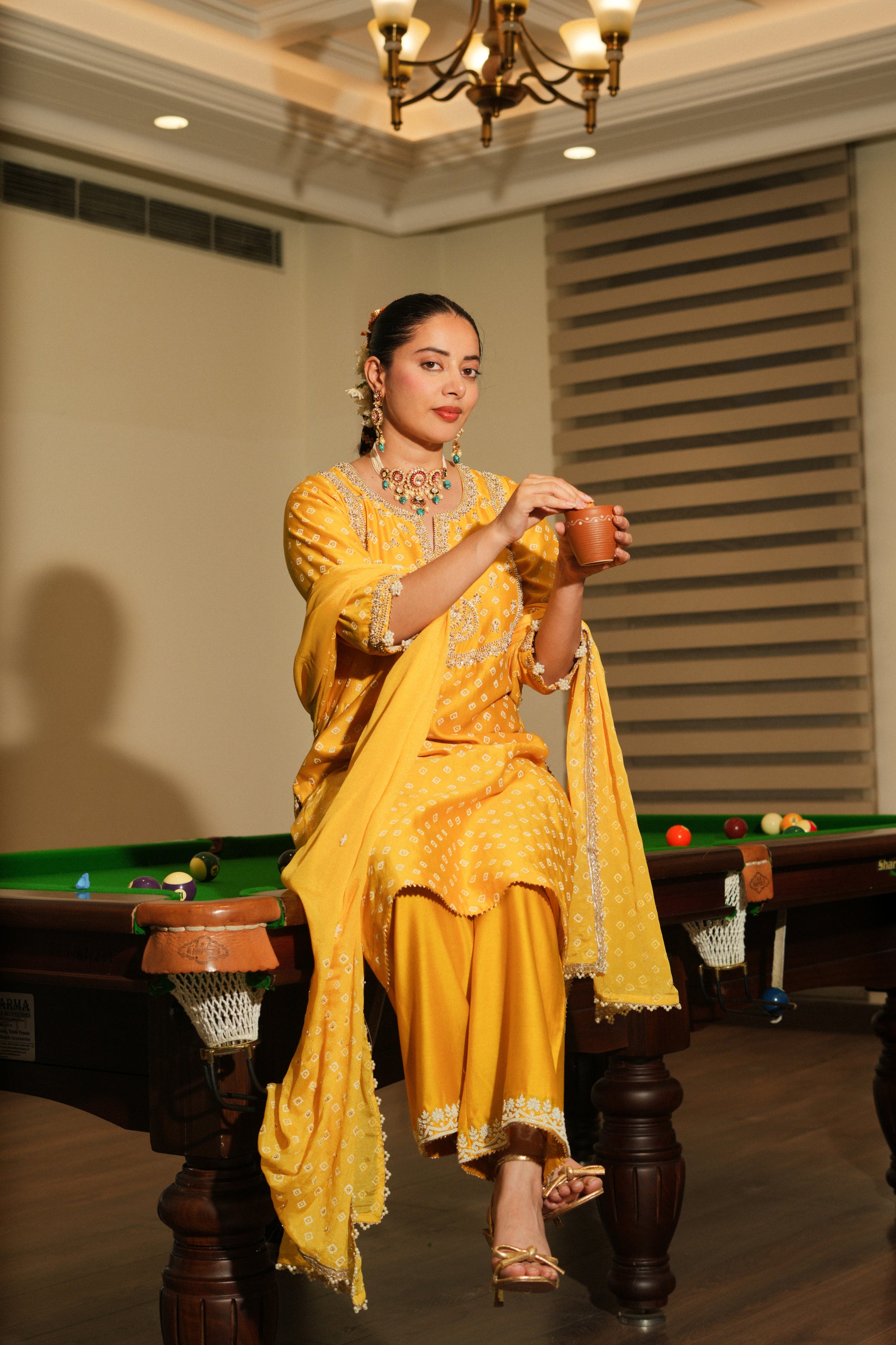 MARIGOLD KURTA SET