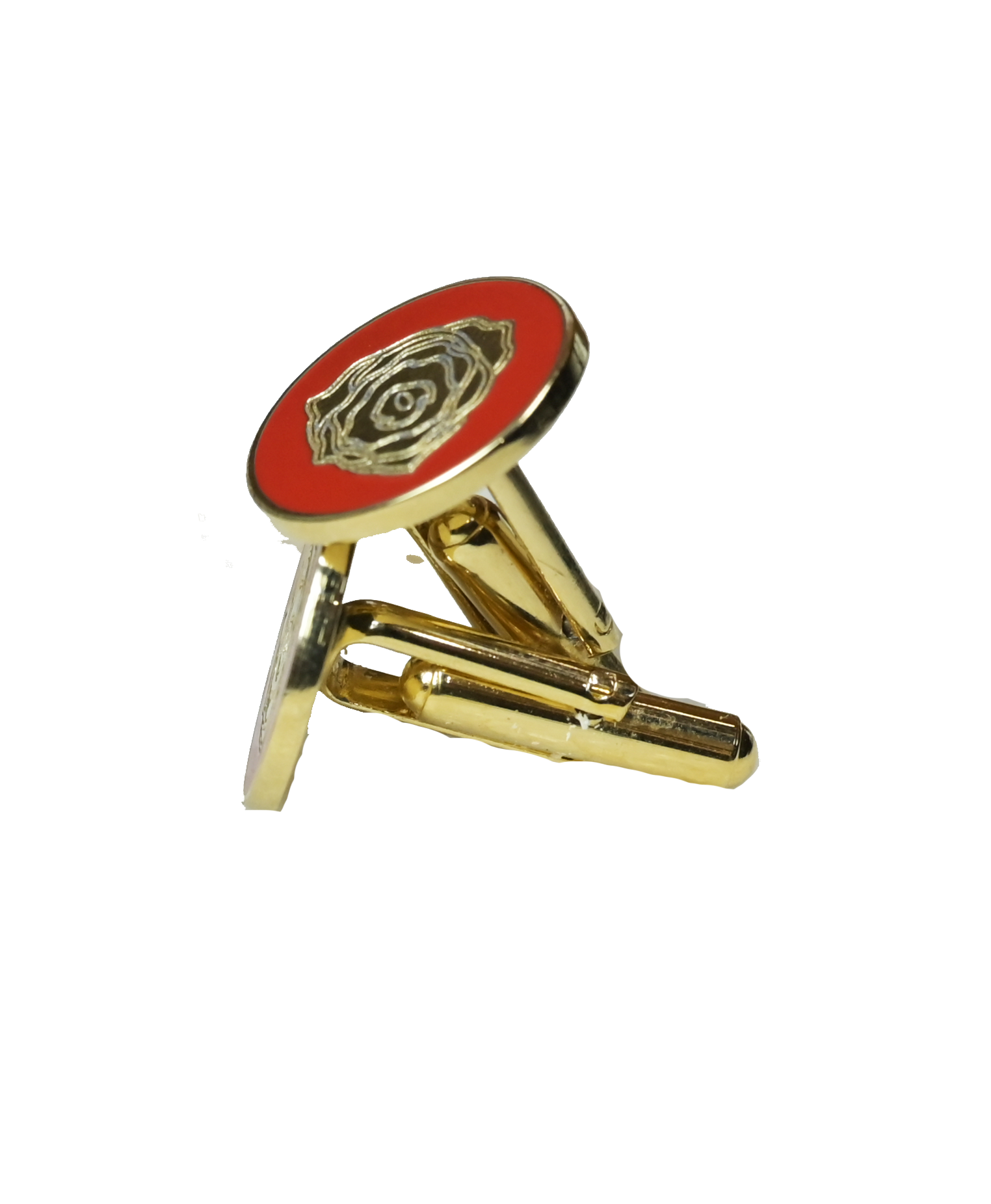 Ruby Red Rose Cufflinks