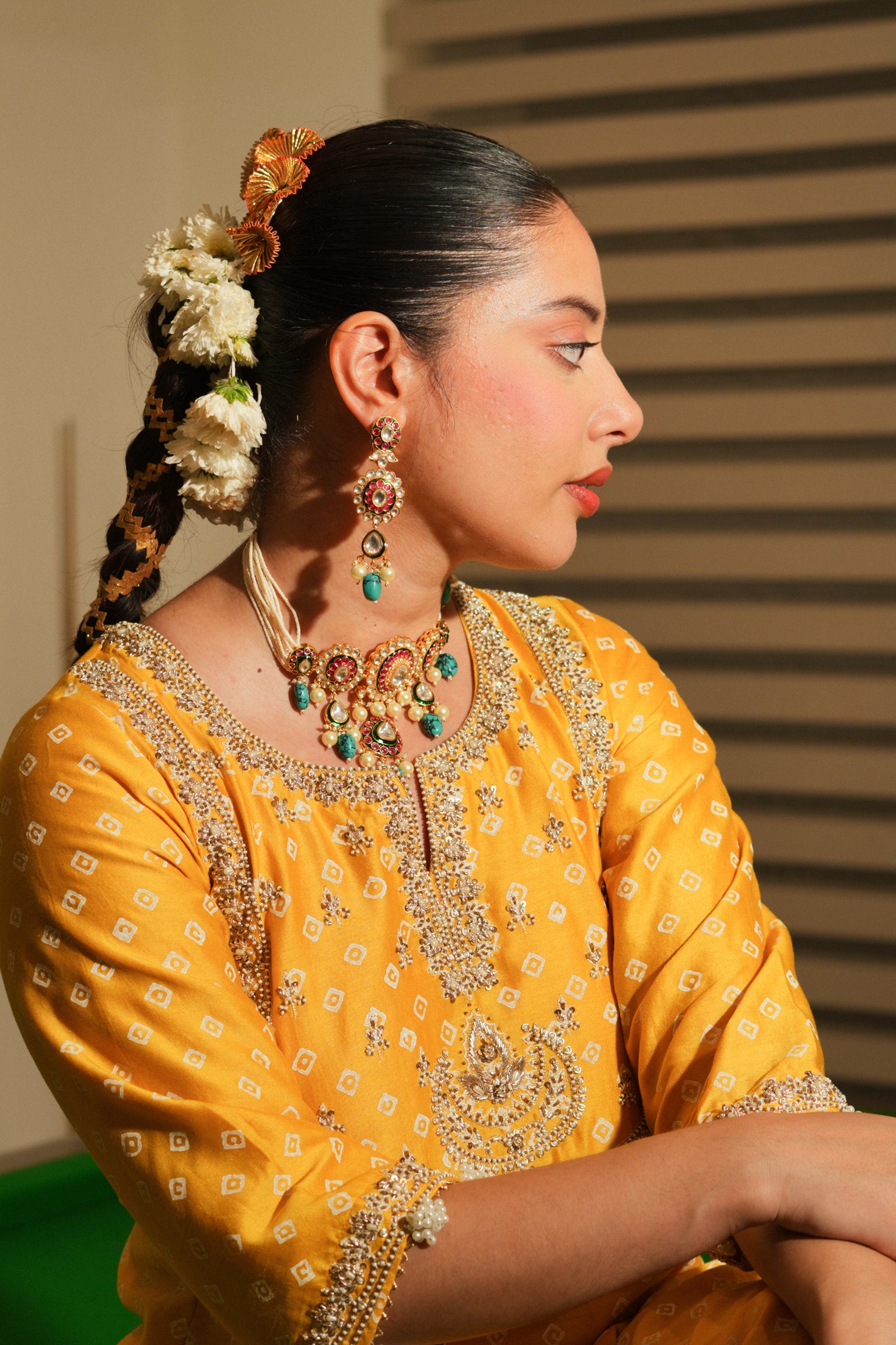 MARIGOLD KURTA SET