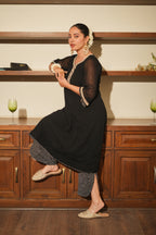 BLACK MIRROR KURTA SET