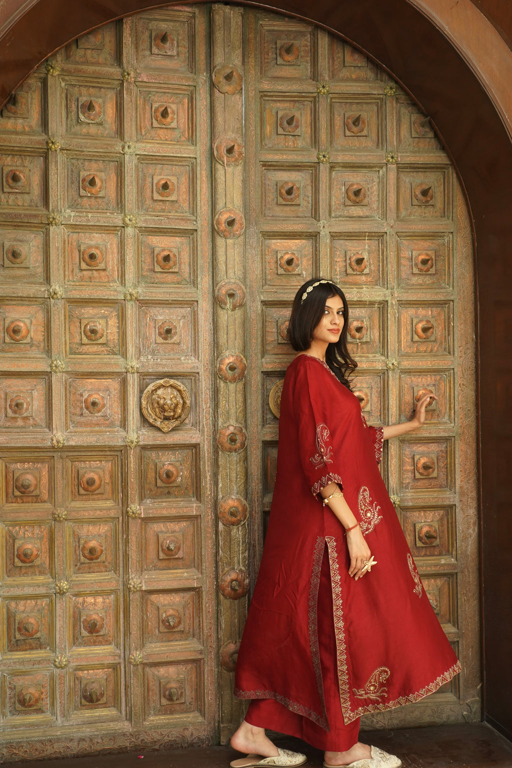 CHERRY MINT KURTA SET