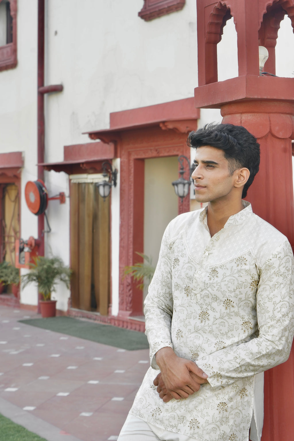 PEARL SILK KURTA SET