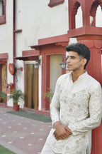 PEARL SILK KURTA SET