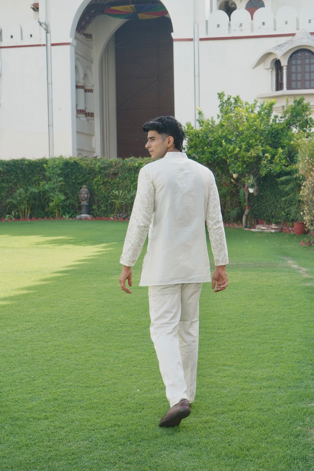 PEARL SILK KURTA SET