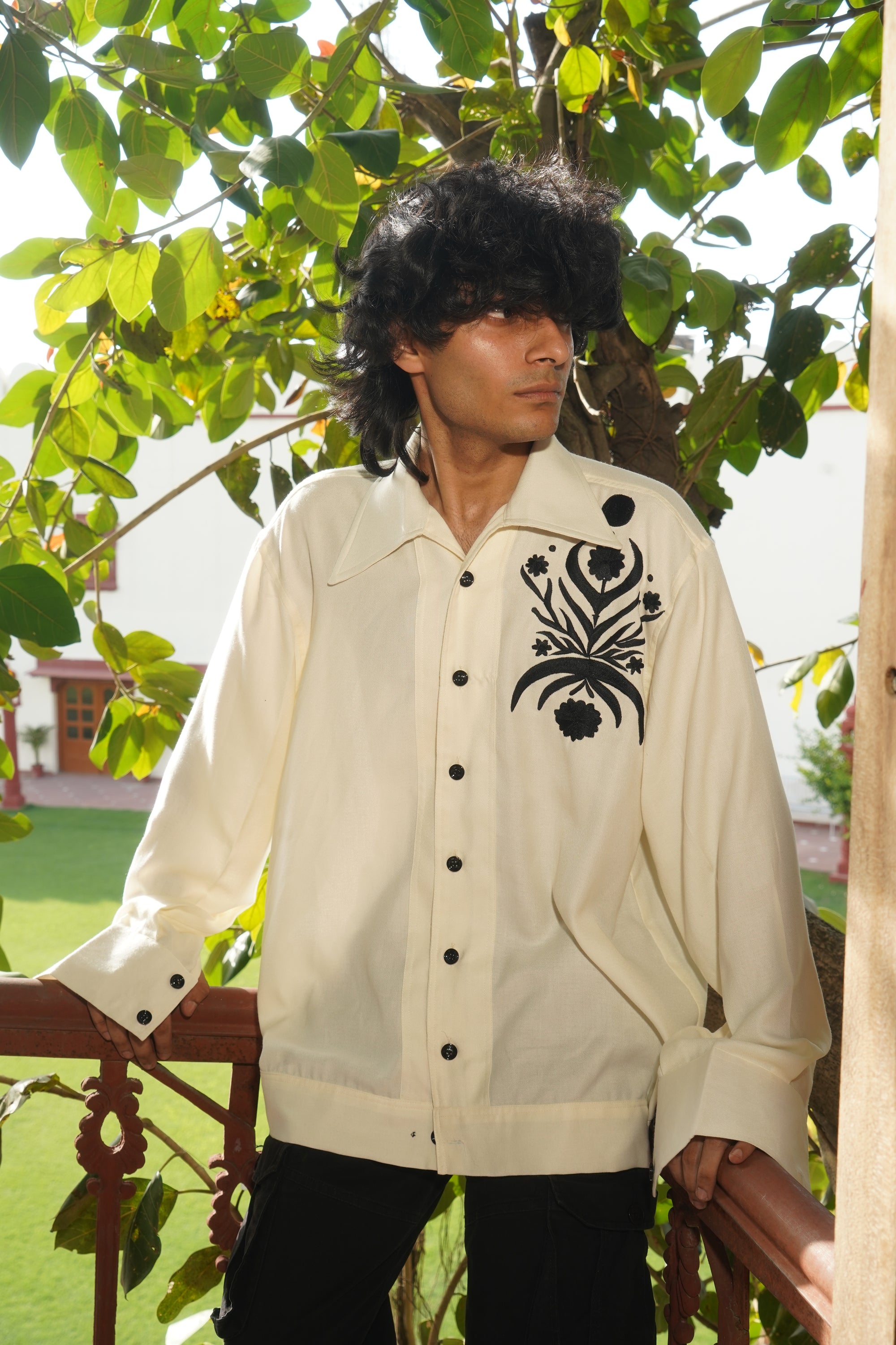 PHOENIX SHIRT IN IVORY