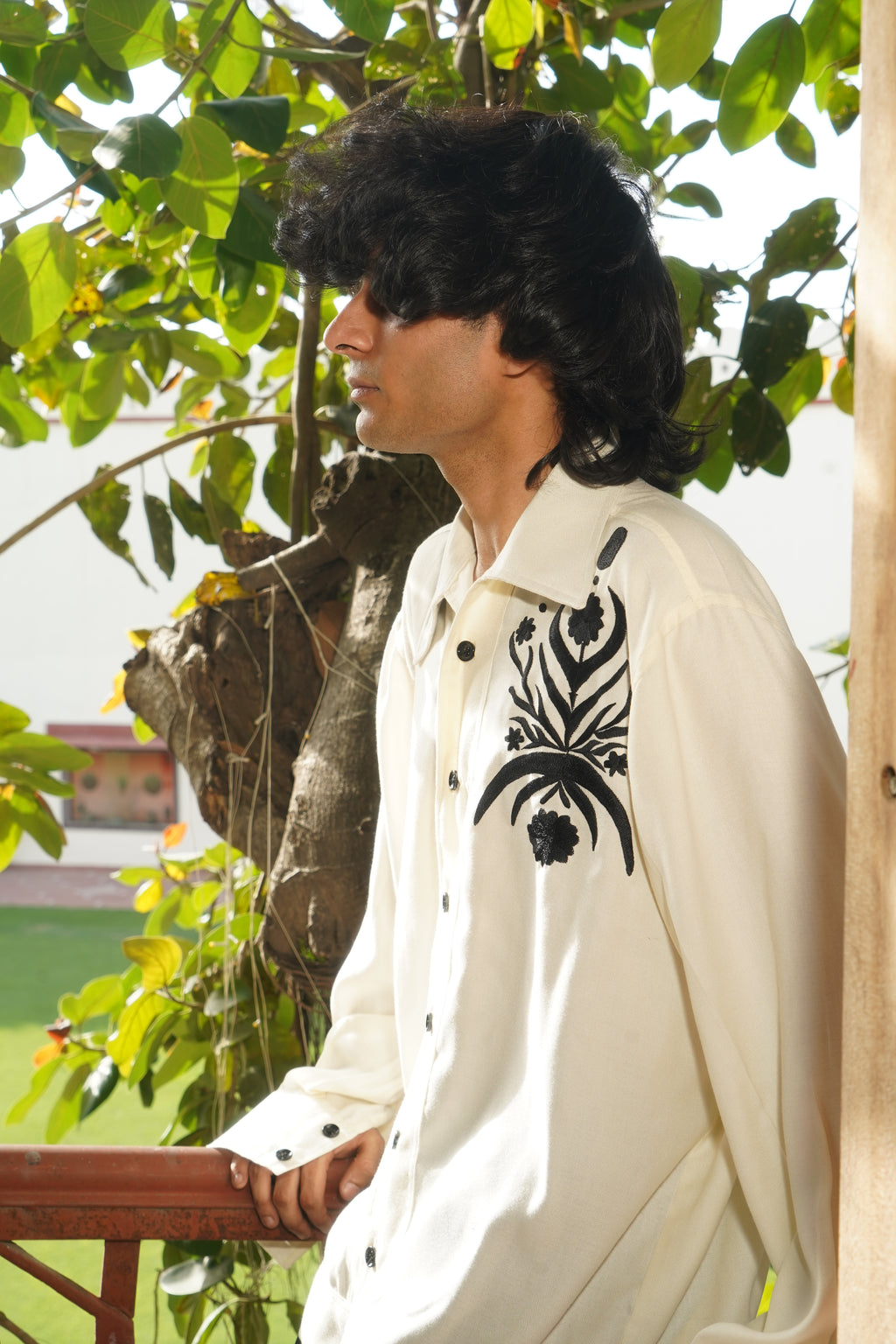 PHOENIX SHIRT IN IVORY