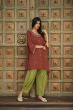 ROSEWOOD EMBROIDERED KURTA SET