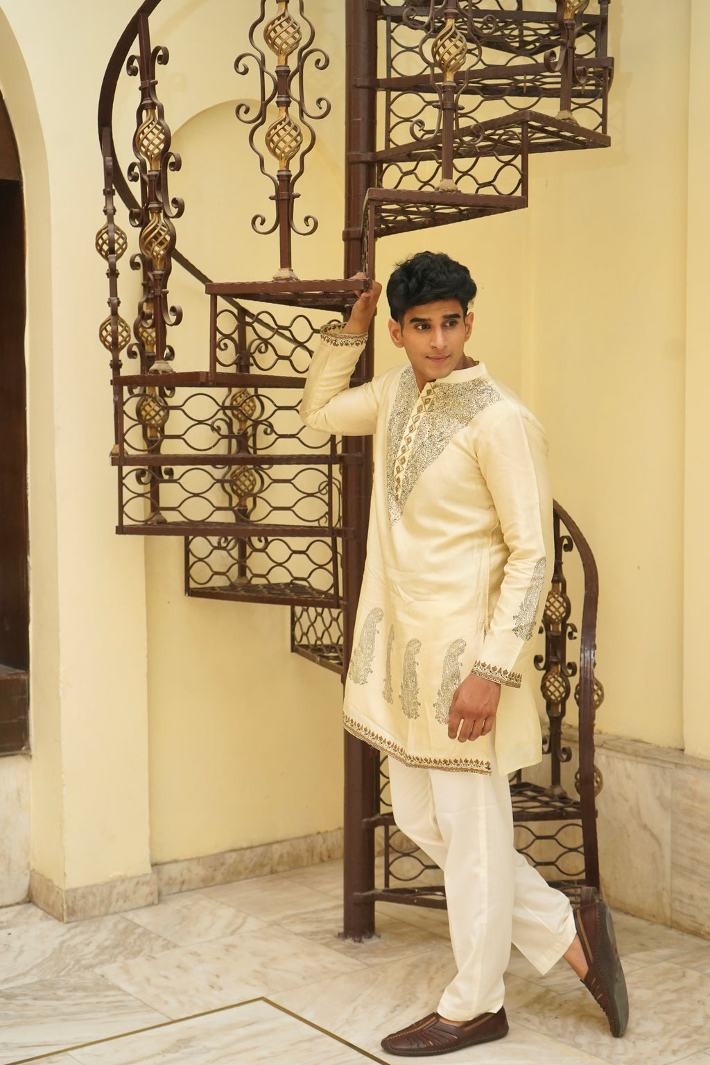 WESTERN SAND KURTA SET
