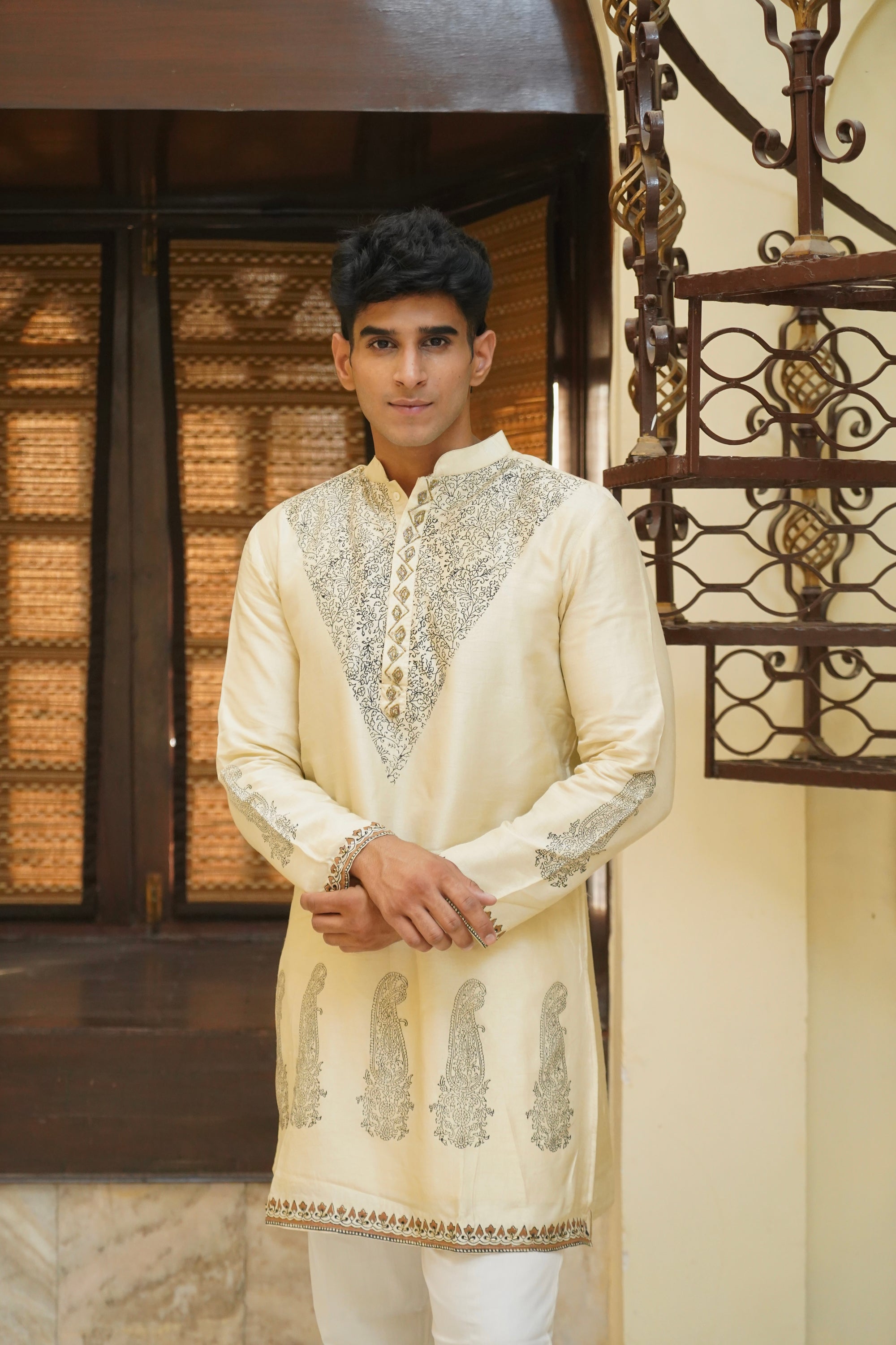WESTERN SAND KURTA SET