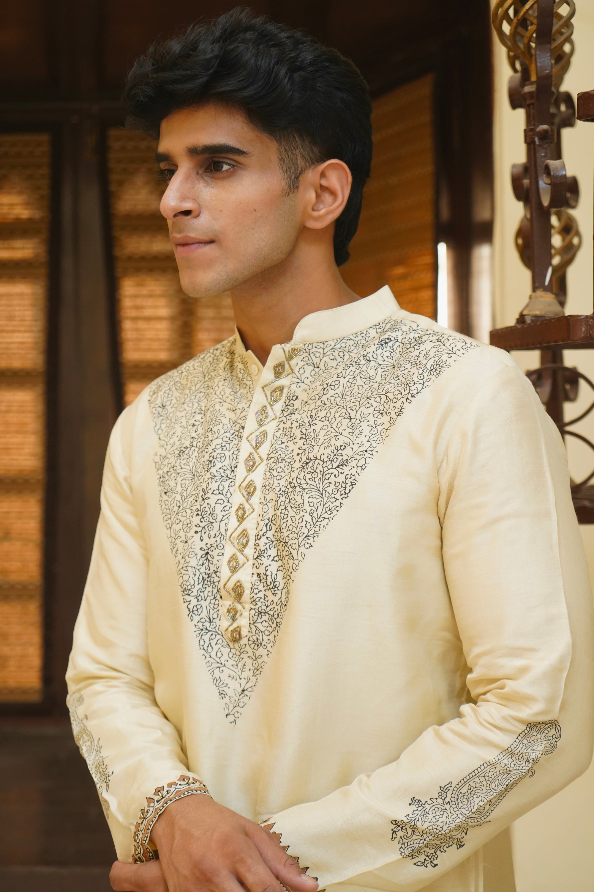 WESTERN SAND KURTA SET
