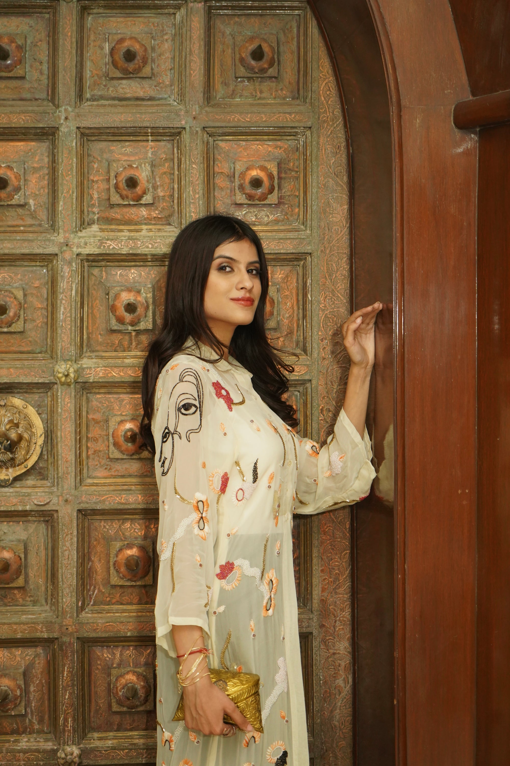 METAMORPHOSIS LONG SHIRT SET
