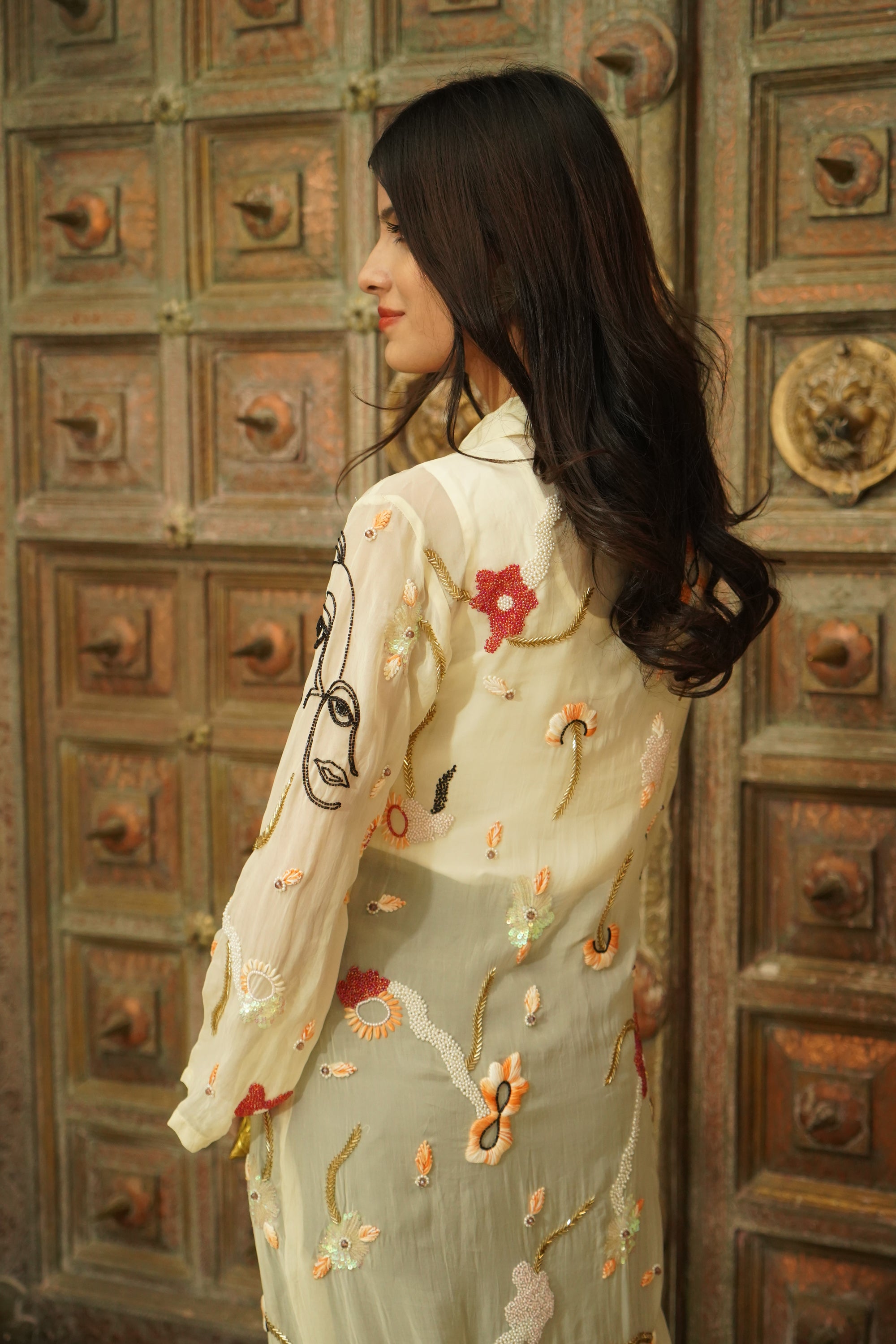 METAMORPHOSIS LONG SHIRT SET