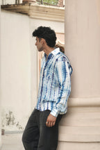 INDIGO TIE DYE SHIRT