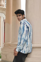 INDIGO TIE DYE SHIRT