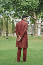 SULA RED KURTA SET