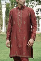 SULA RED KURTA SET