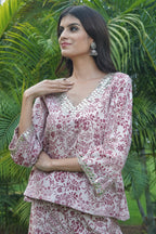 MAUVEWOOD PEPLUM SET