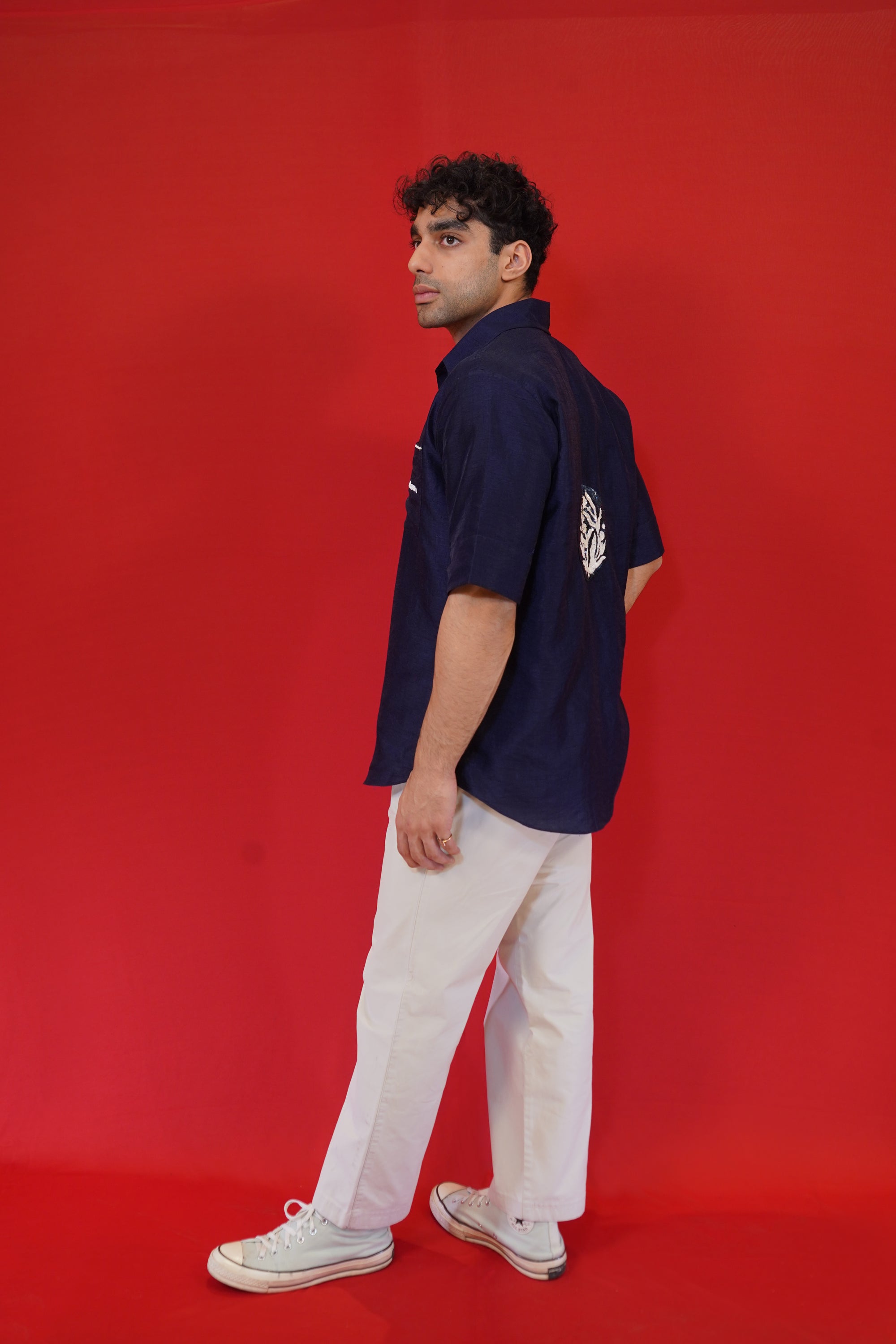 SYNCHRONICITY MIDNIGHT BLUE SHIRT