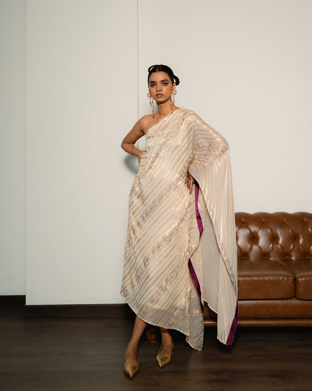 PEARL WHISPERS KAFTAN DRESS