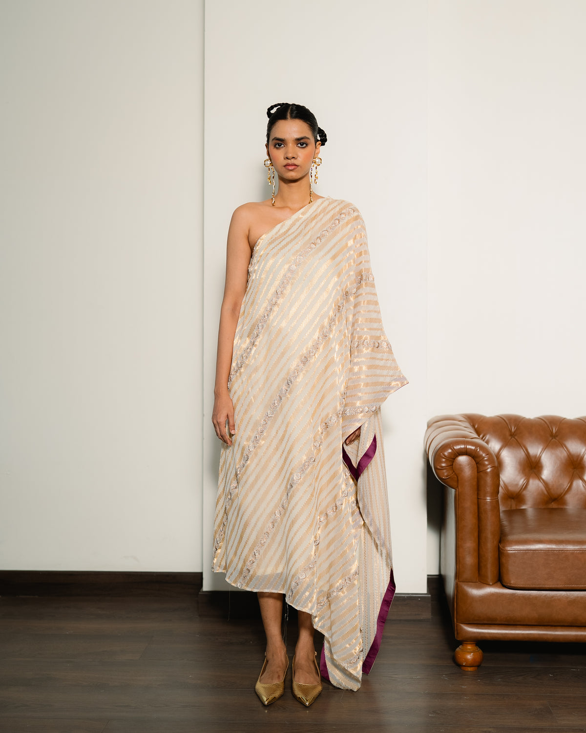 PEARL WHISPERS KAFTAN DRESS