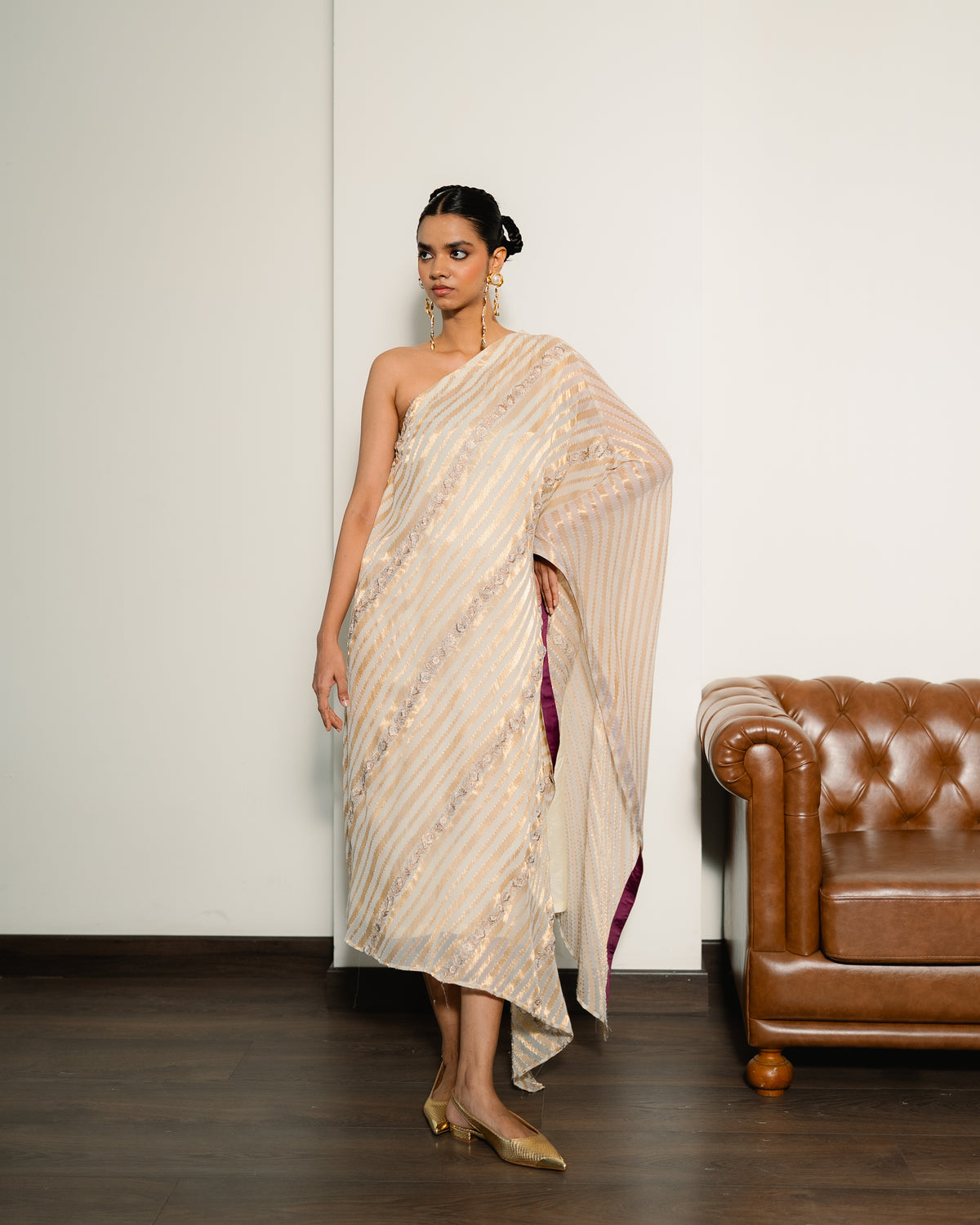 PEARL WHISPERS KAFTAN DRESS