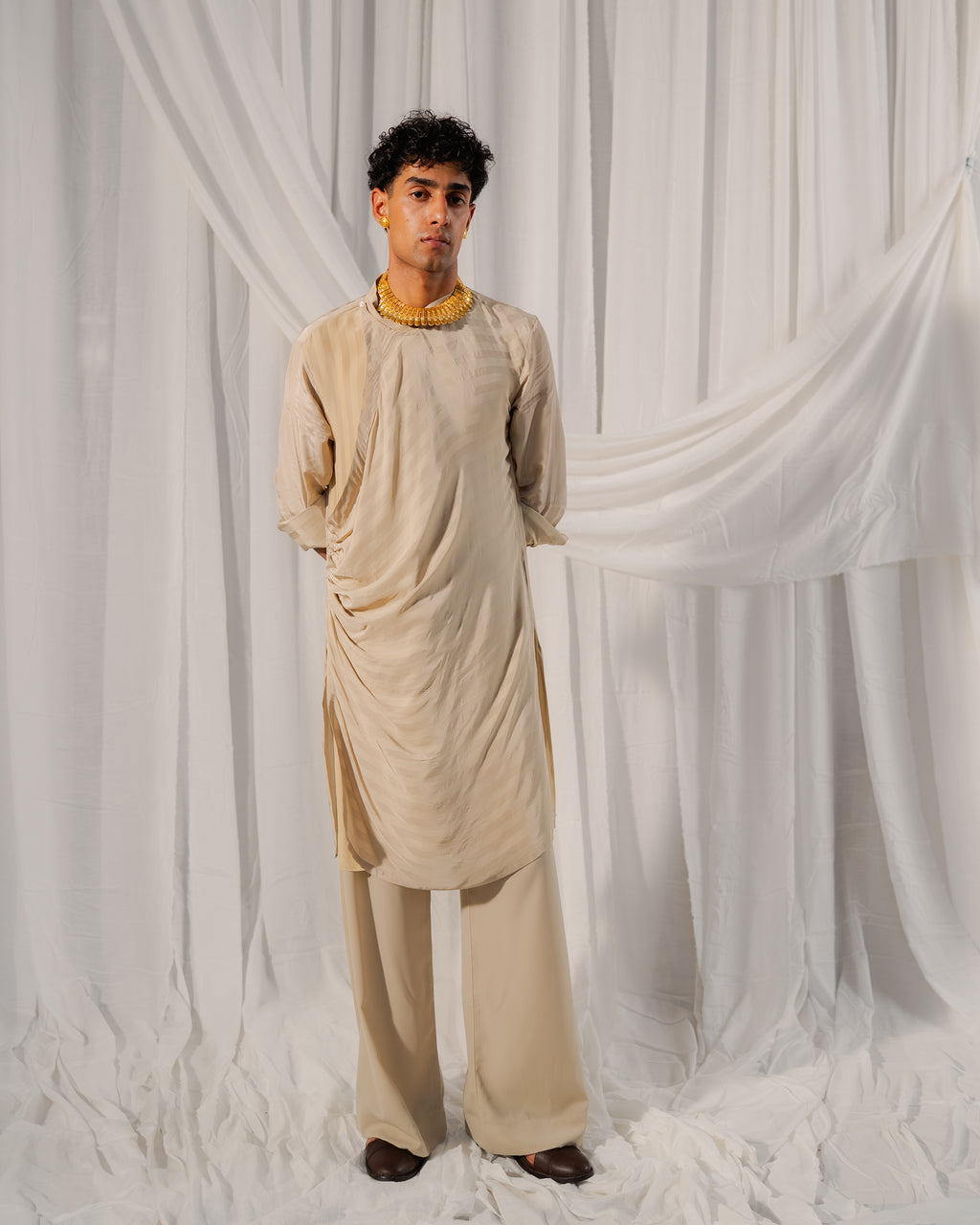 SOFT HALO KURTA SET