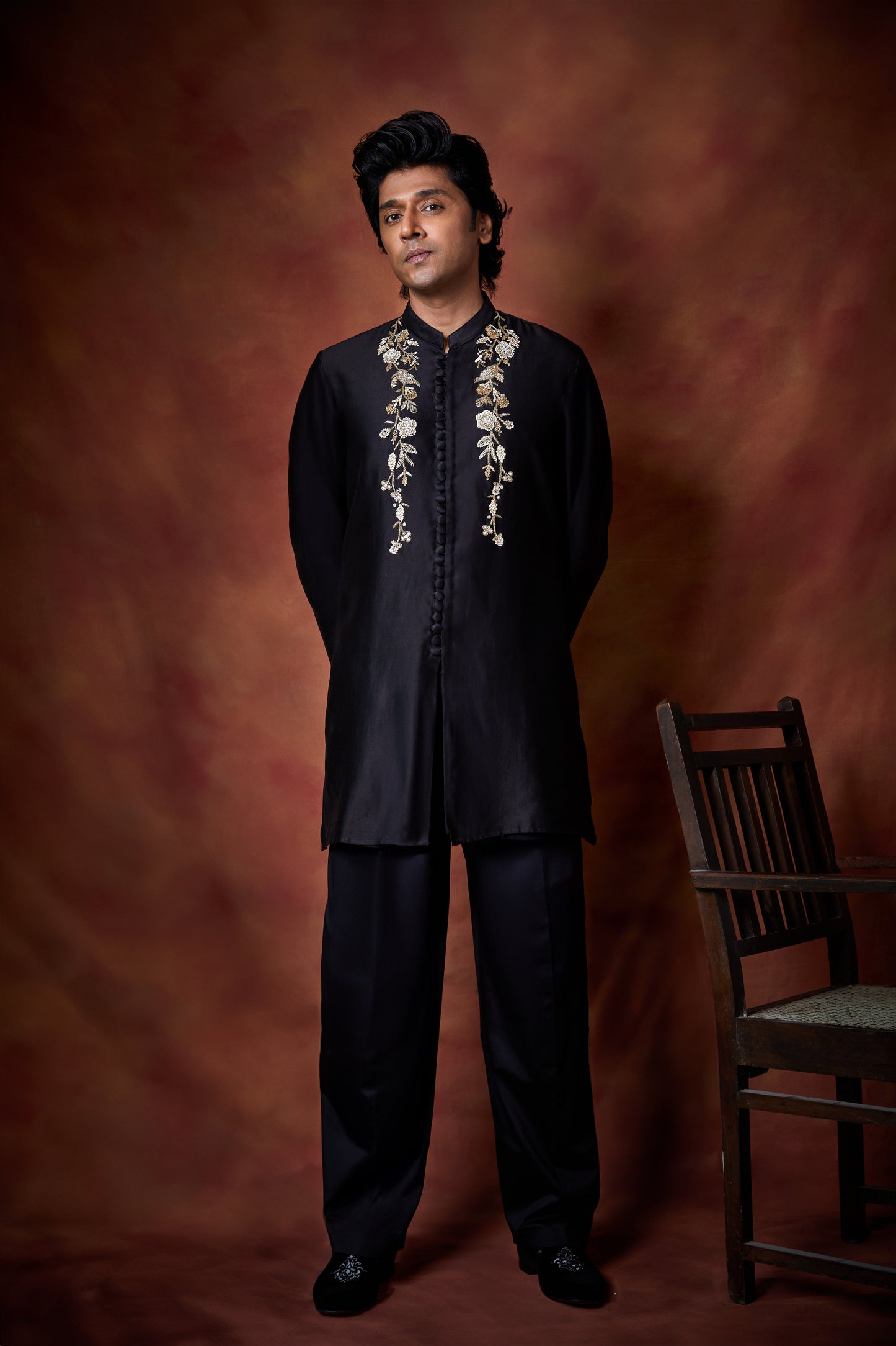 MOONLIT MELODY KURTA SET