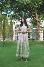 SUMMER SKIRT SET - PINK & GREEN