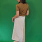 Tuscan Tan Wrap Skirt