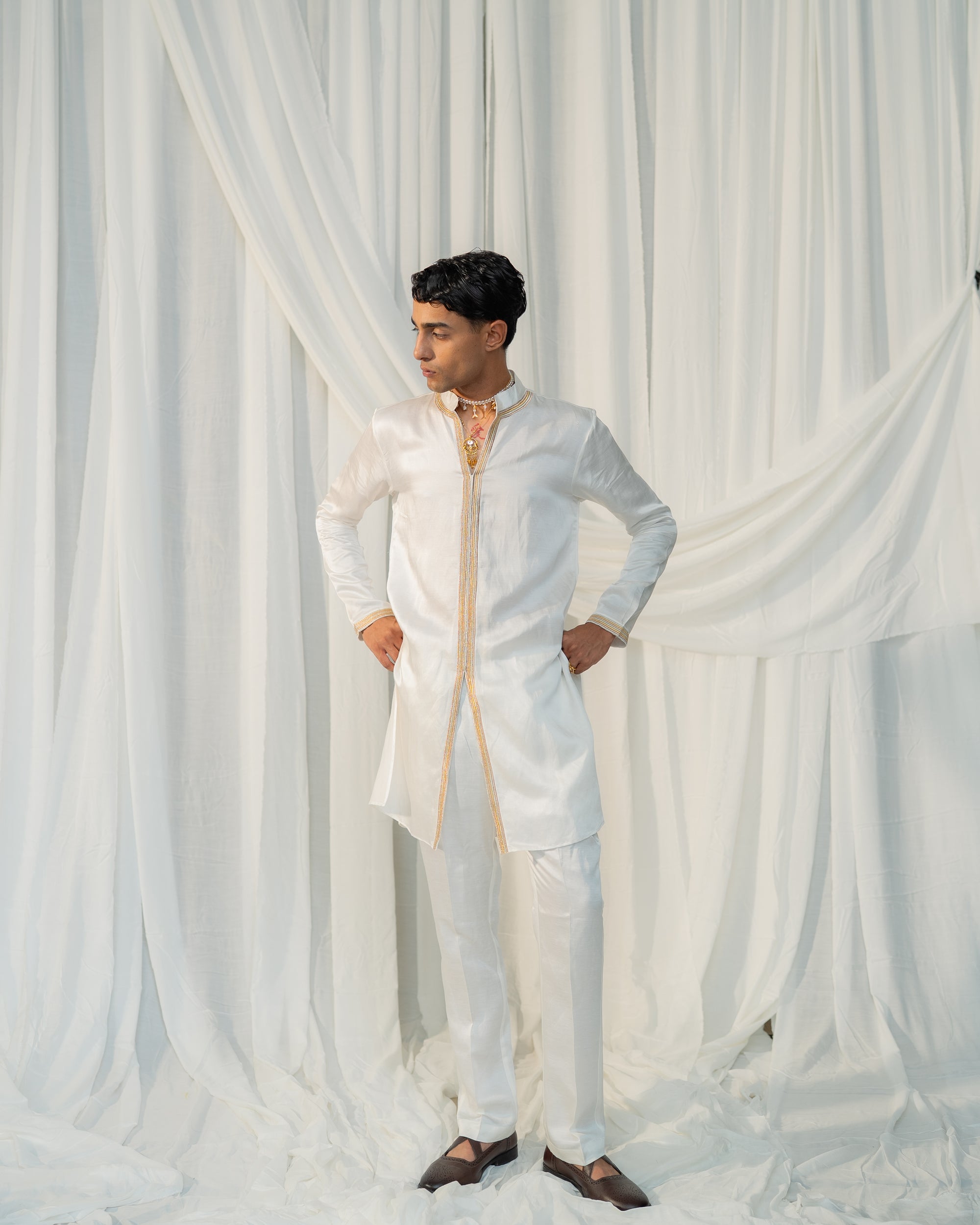 DILDAAR IVORY KURTA SET