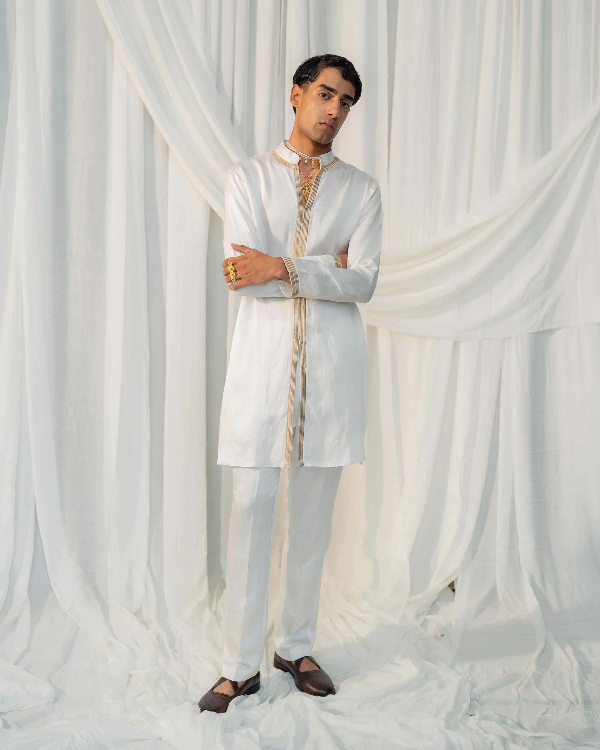 DILDAAR IVORY KURTA SET