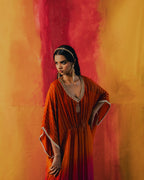 TANGERINE KAFTAN