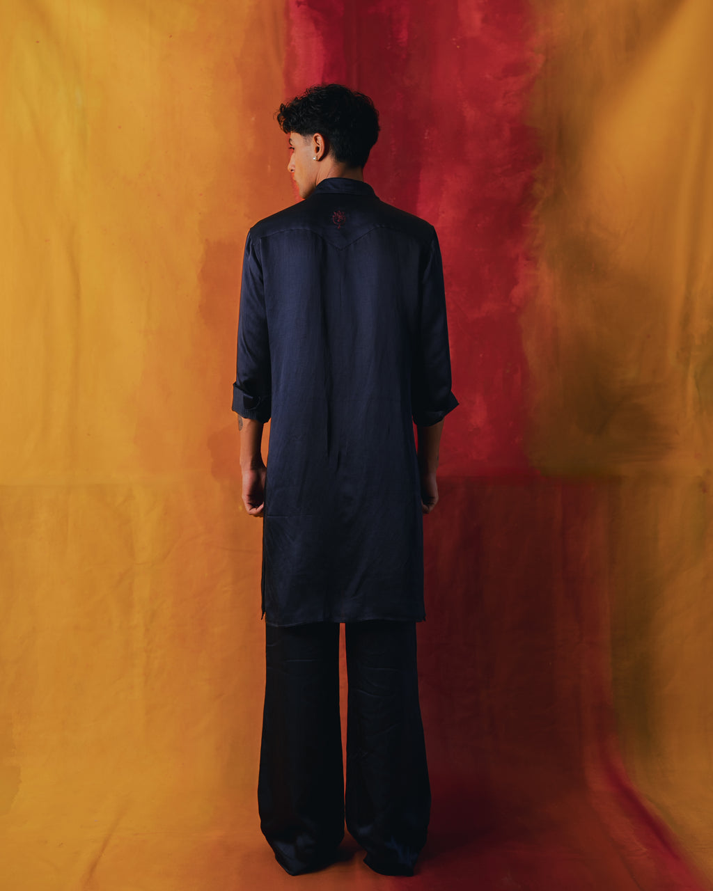 DOMINO BLUE KURTA SET