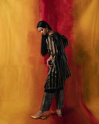 RHAPSODY KURTA SET IN BLACK
