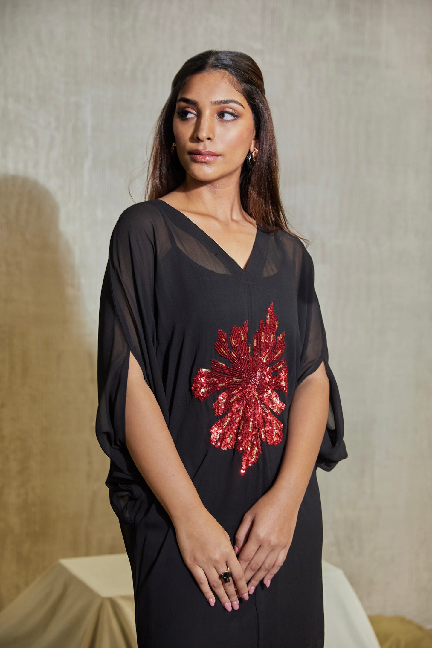 ARMONIA KAFTAN - BLACK