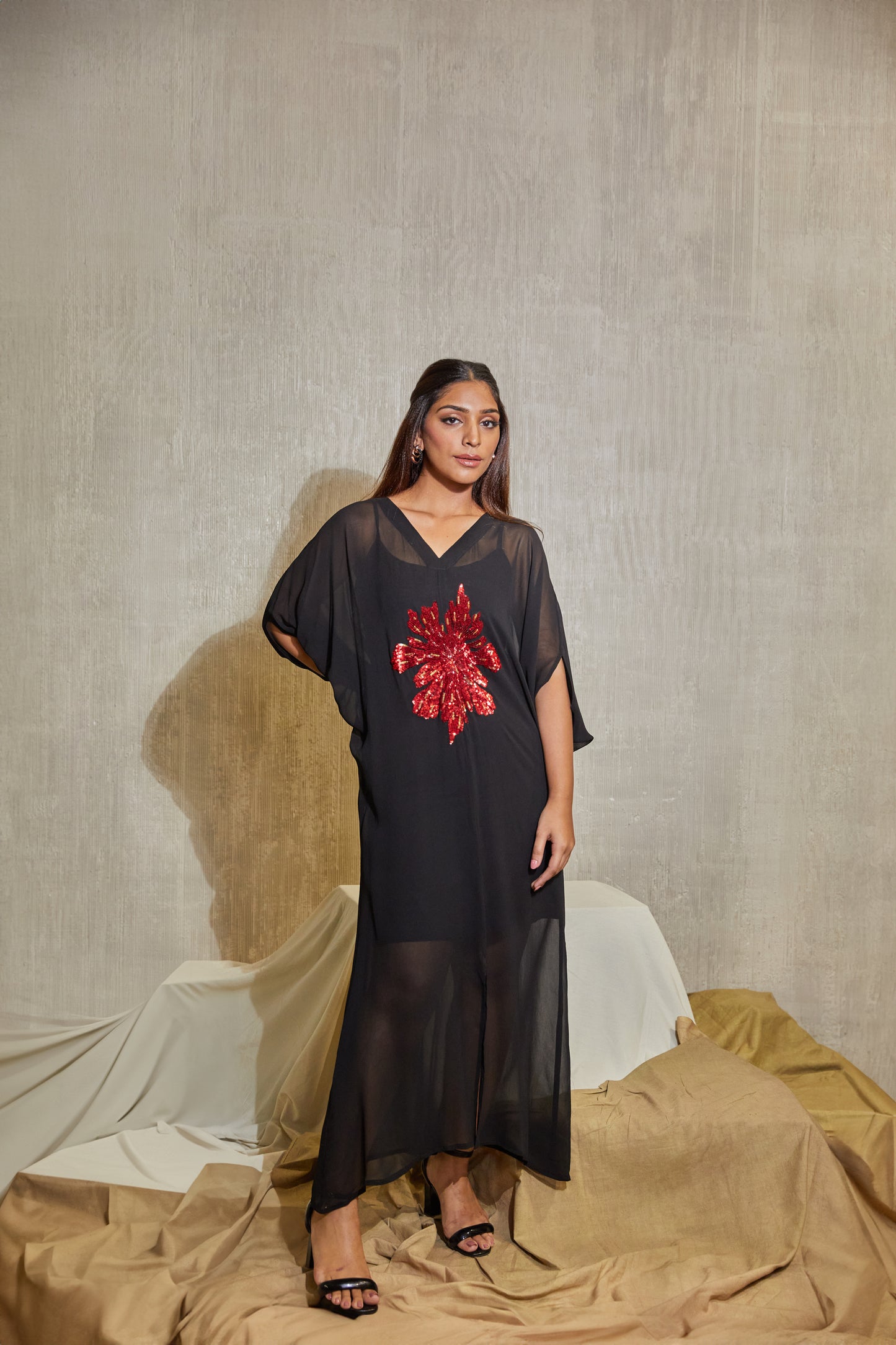 ARMONIA KAFTAN - BLACK