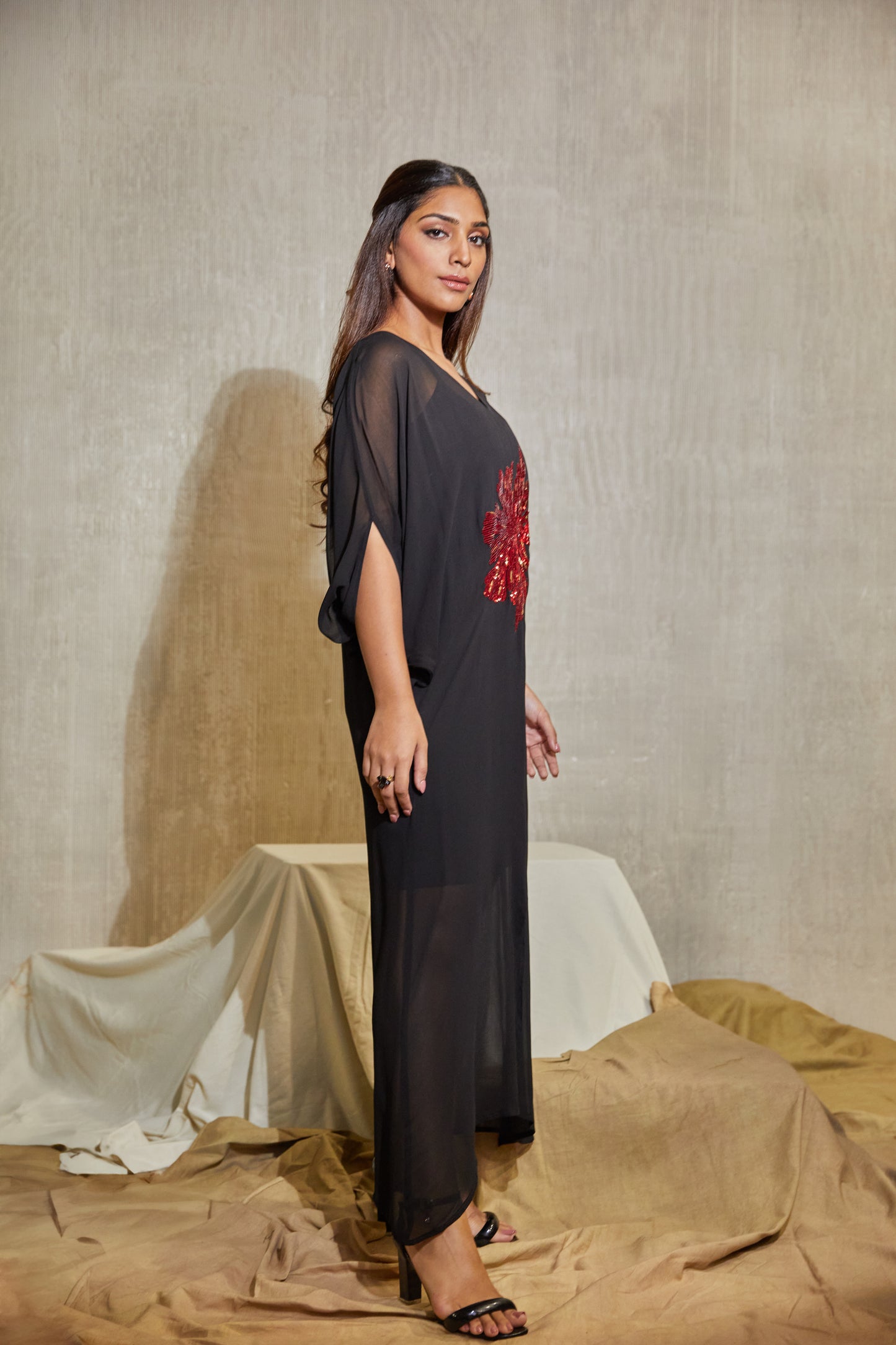 ARMONIA KAFTAN - BLACK