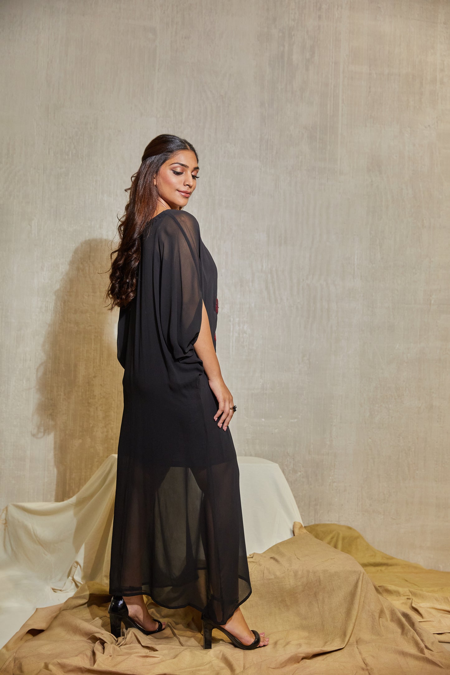 ARMONIA KAFTAN - BLACK