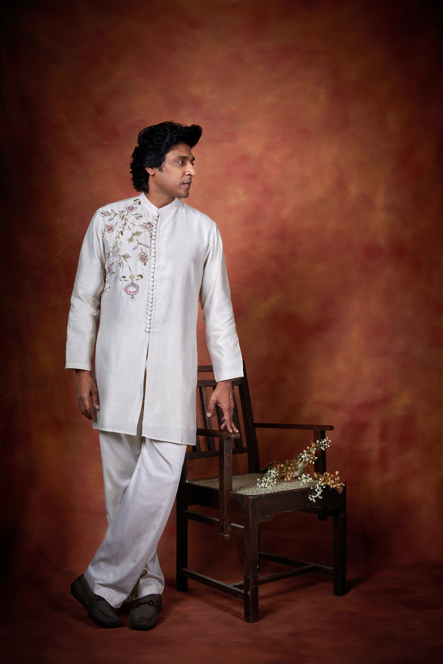 FLOWERS OF THE GARDEN KURTA SET